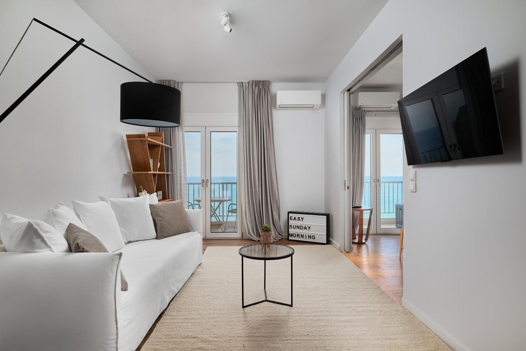 Crete - Heraklion Sea View Apartment 1 Exteriör bild