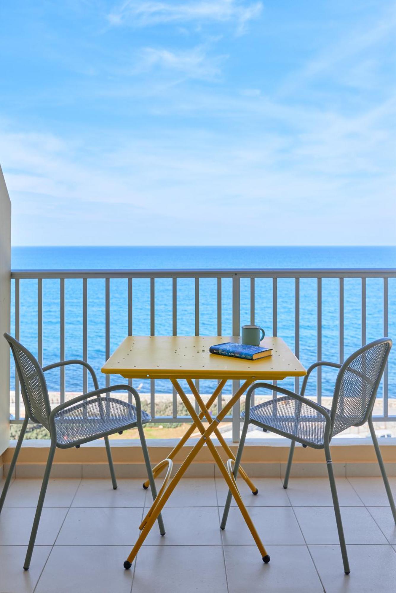 Crete - Heraklion Sea View Apartment 1 Exteriör bild